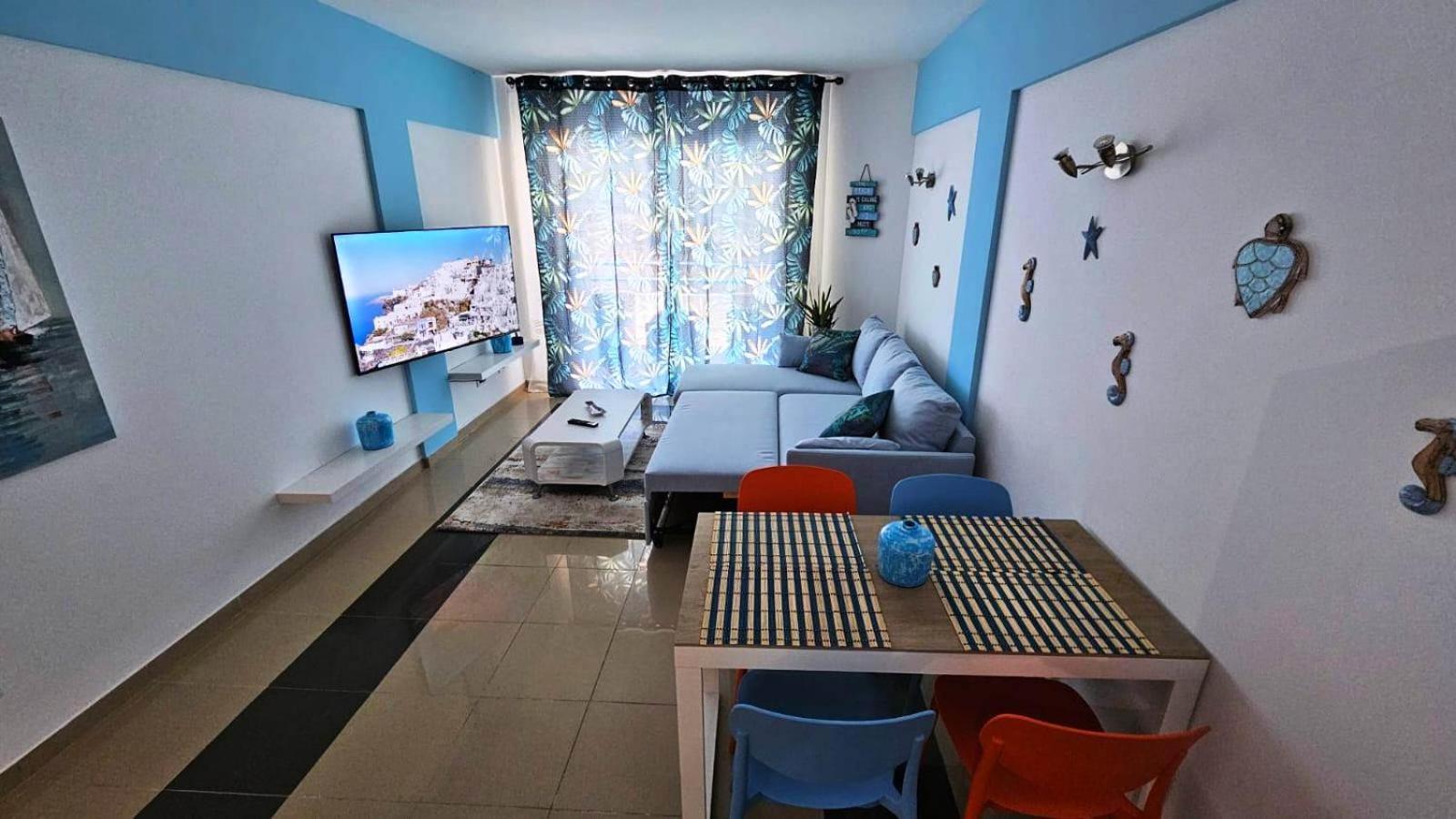 Blue Bay Paradise - Beach Front Apartment With Sea View Плайя-Параисо Экстерьер фото